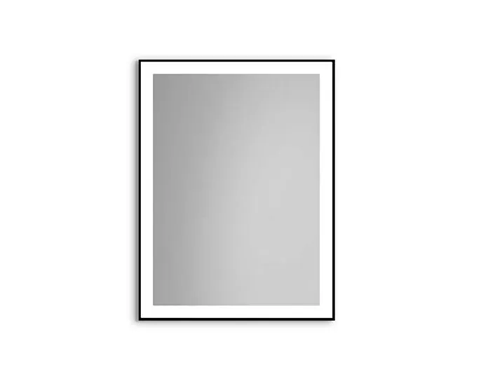Lustro wiszące OTE 120x65 z ramą i oświetleniem LED | MIRAT. w stylu kolekcja