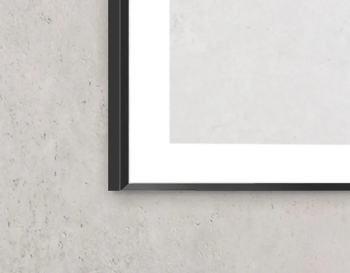 Lustro wiszące OTE 120x65 z ramą i oświetleniem LED | MIRAT. w stylu kolekcja