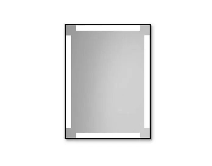 Designerskie lustro wiszące SILVIA 120x65 z oświetleniem LED | MIRAT.