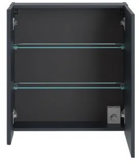 Szafka łazienkowa SANTA FE DEEP BLUE 60 niebieska indigo z lustrem COMAD | MIRAT. styl GLAMOUR, LOFT kolekcja SANTA FE DEEP BLUE