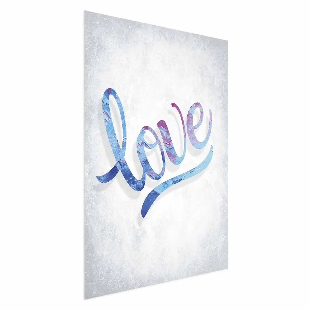 Plakat Love 21x30 cm bez ramy bez marginesu | MIRAT.