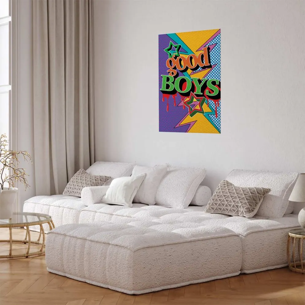 Plakat Good Boys 29,7x42 cm bez ramy bez marginesu | MIRAT.