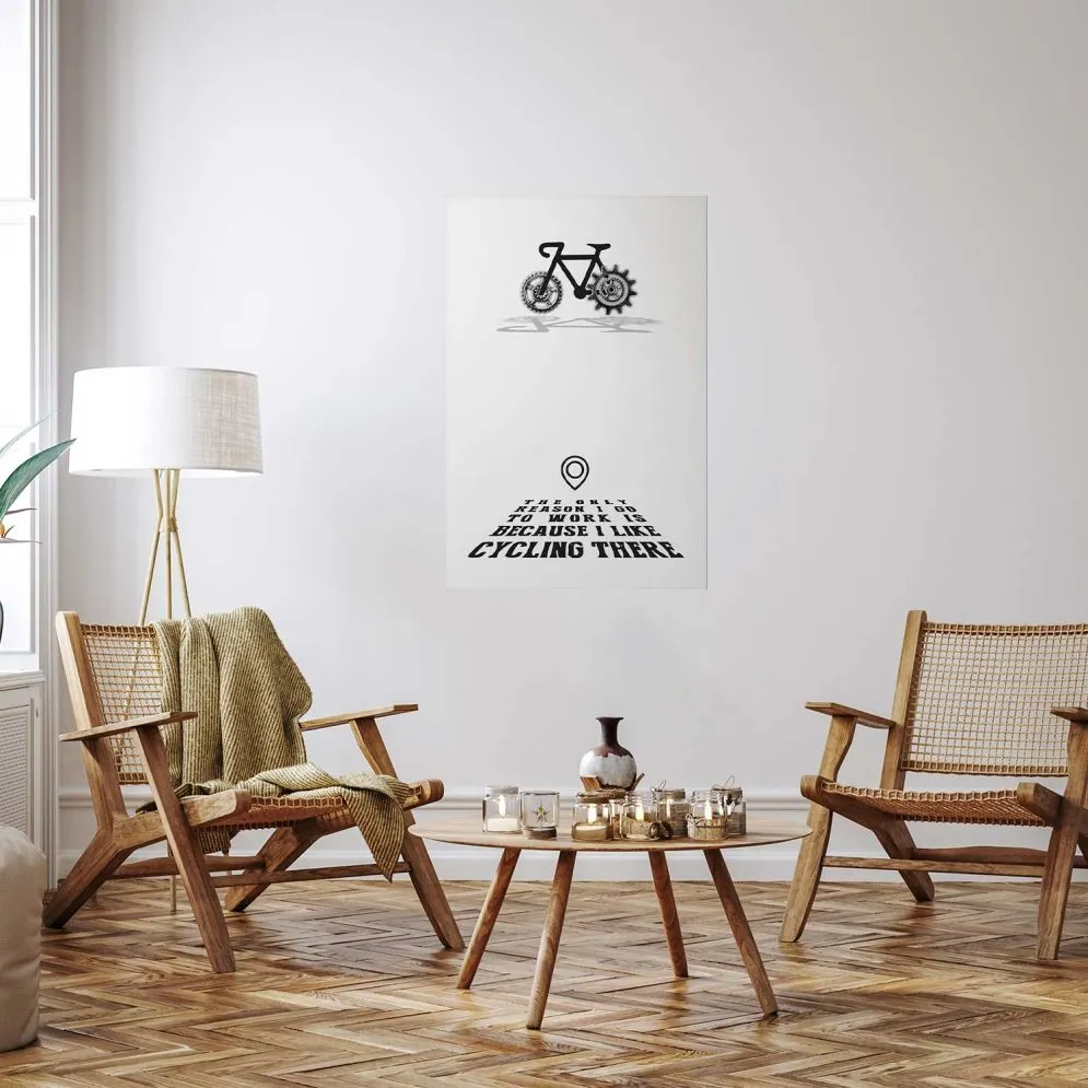 Plakat Cycling 60x90 cm bez ramy bez marginesu | MIRAT.