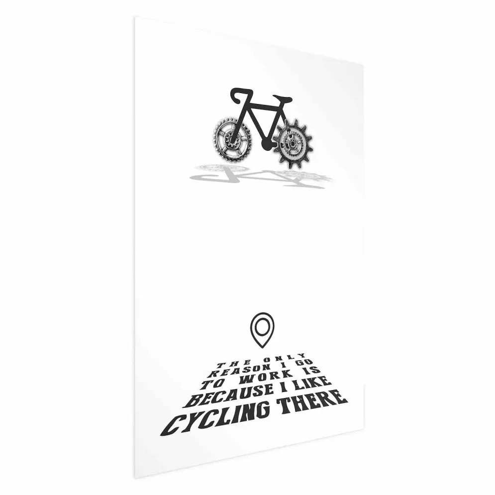 Plakat Cycling 60x90 cm bez ramy bez marginesu | MIRAT.