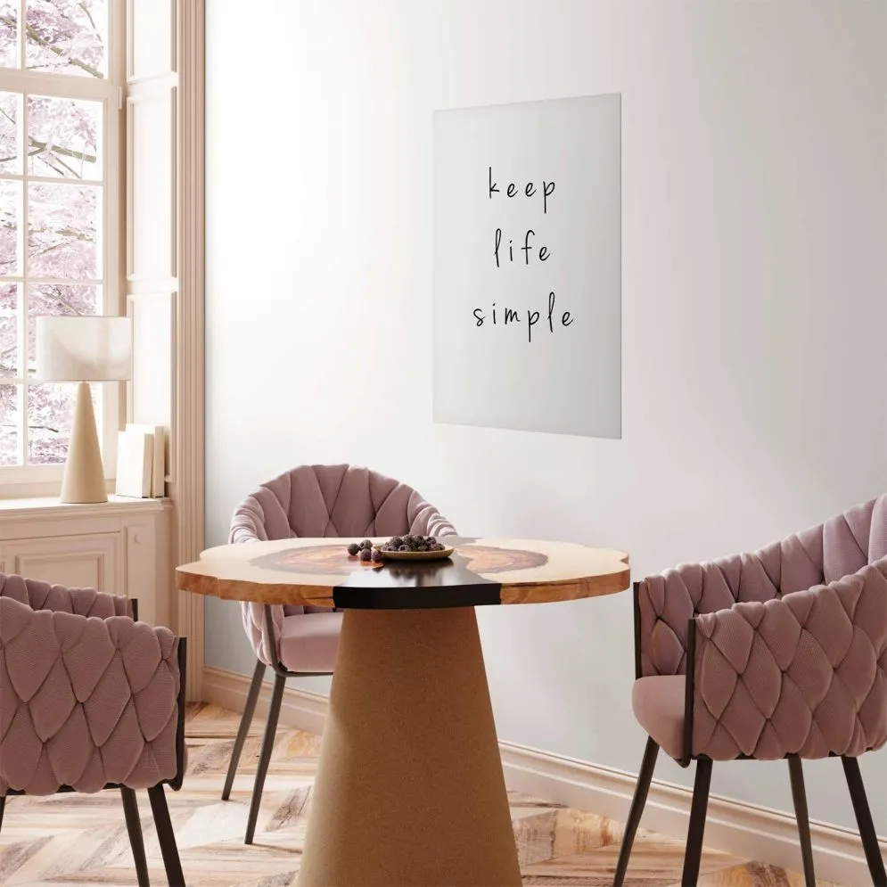 Plakat Simple 21x30 cm bez ramy bez marginesu | MIRAT.