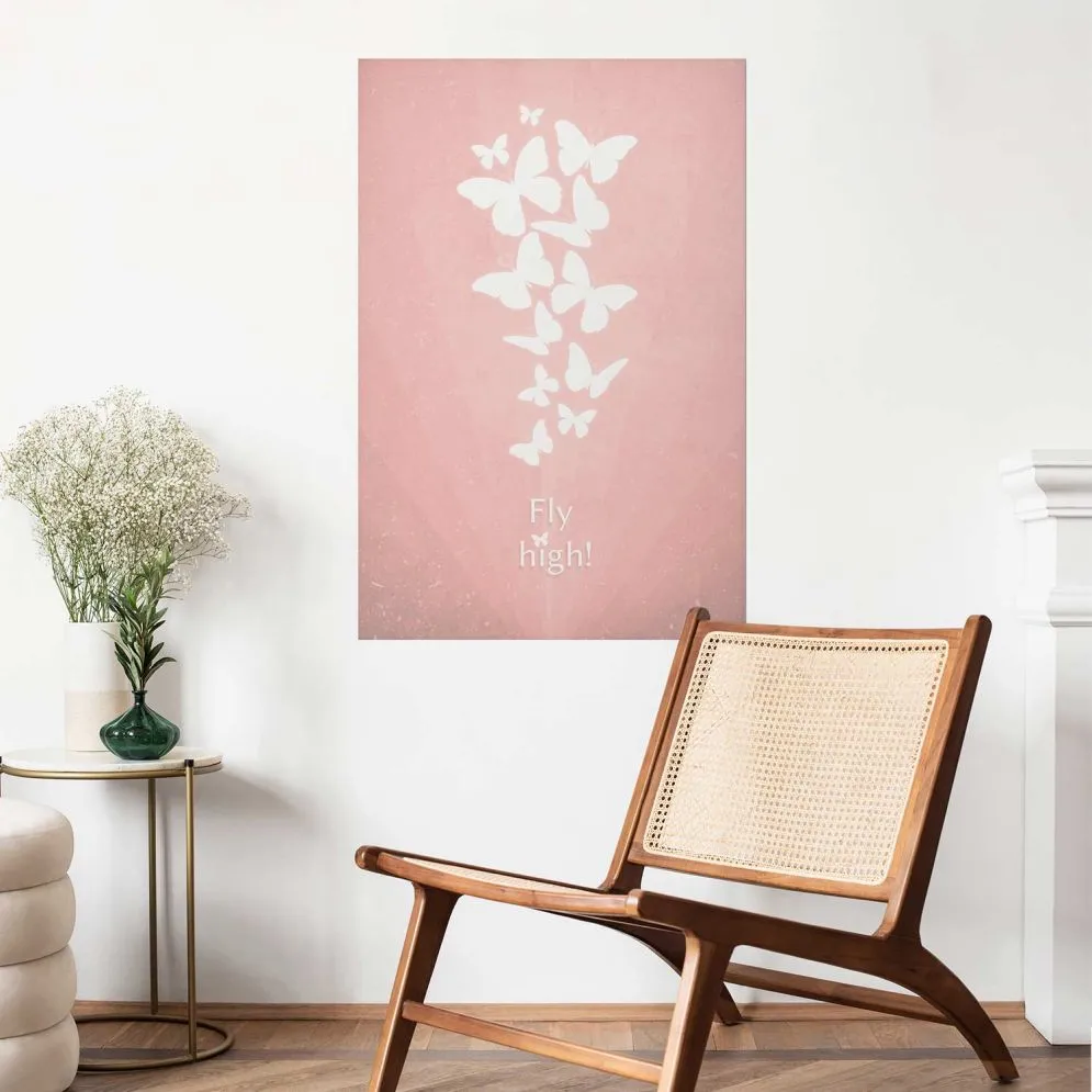 Plakat Fly High 21x30 cm bez ramy bez marginesu | MIRAT.