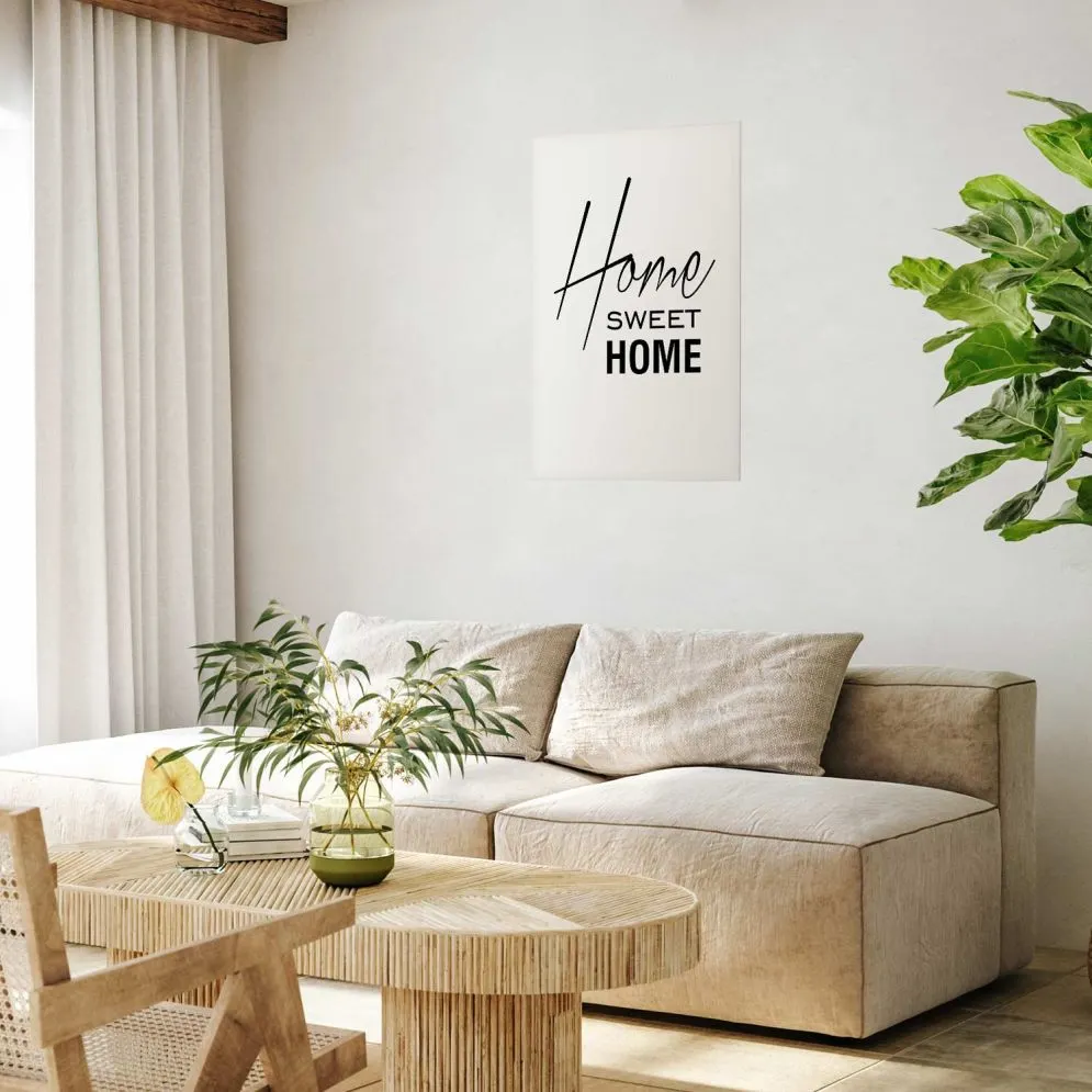 Plakat Home 29,7x42 cm bez ramy bez marginesu | MIRAT.