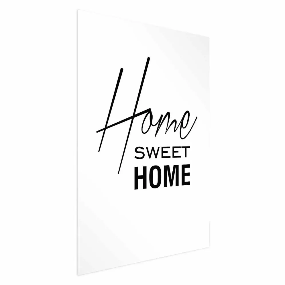 Plakat Home 29,7x42 cm bez ramy bez marginesu | MIRAT.