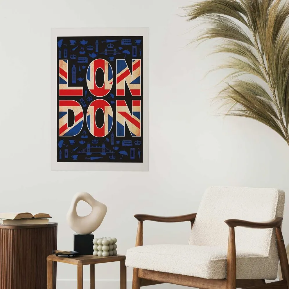 Plakat Miasto kultury 40x60 cm bez ramy z marginesem | MIRAT.