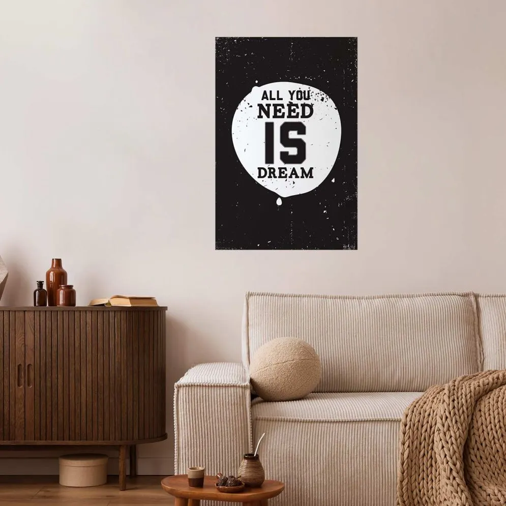 Plakat Artgeist All you need 60 x 90 cm 1 szt bez ramy bez marginesu | MIRAT. kolekcja m-B-0048-ao-a