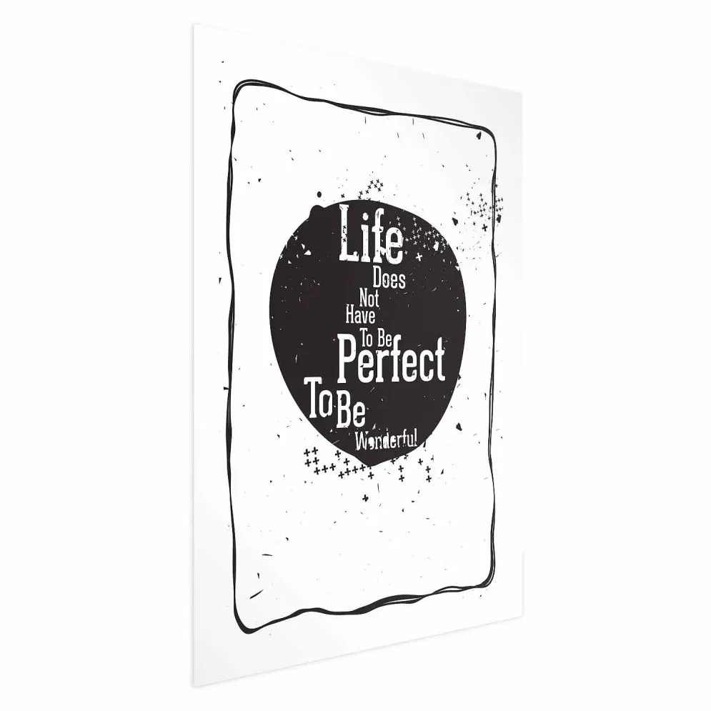Plakat Life 40x60 cm bez ramy bez marginesu | MIRAT.