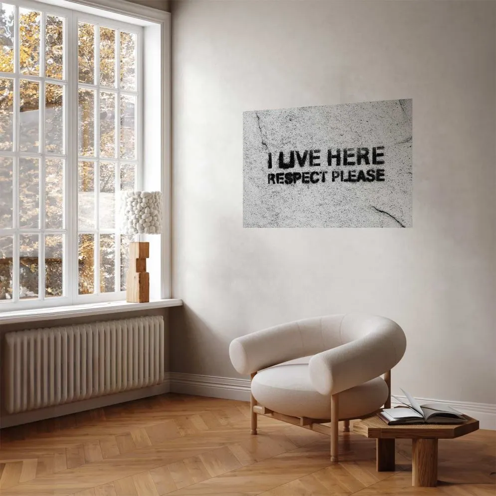 Plakat Respect 30x21 cm bez ramy bez marginesu | MIRAT.