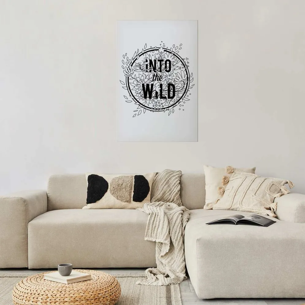Plakat Into the wild 21x30 cm bez ramy bez marginesu | MIRAT.