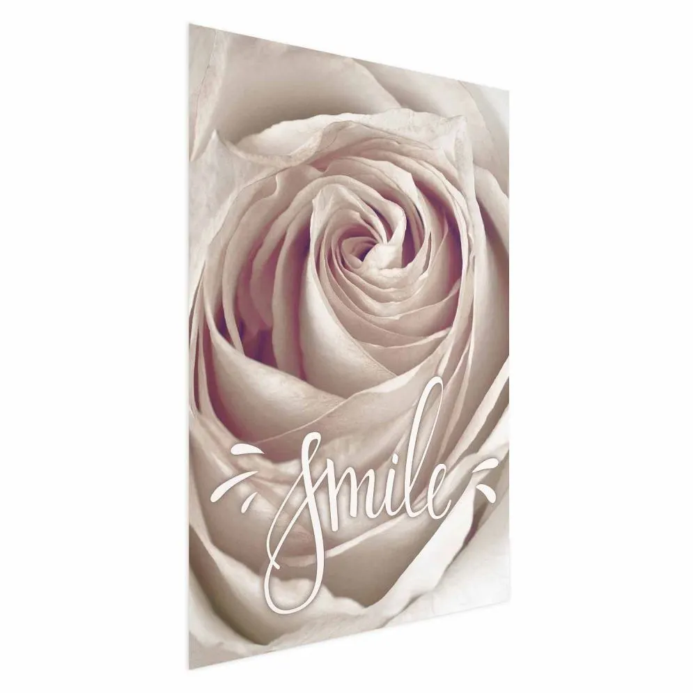 Plakat Uśmiechnij się 21x30 cm bez ramy bez marginesu | MIRAT.