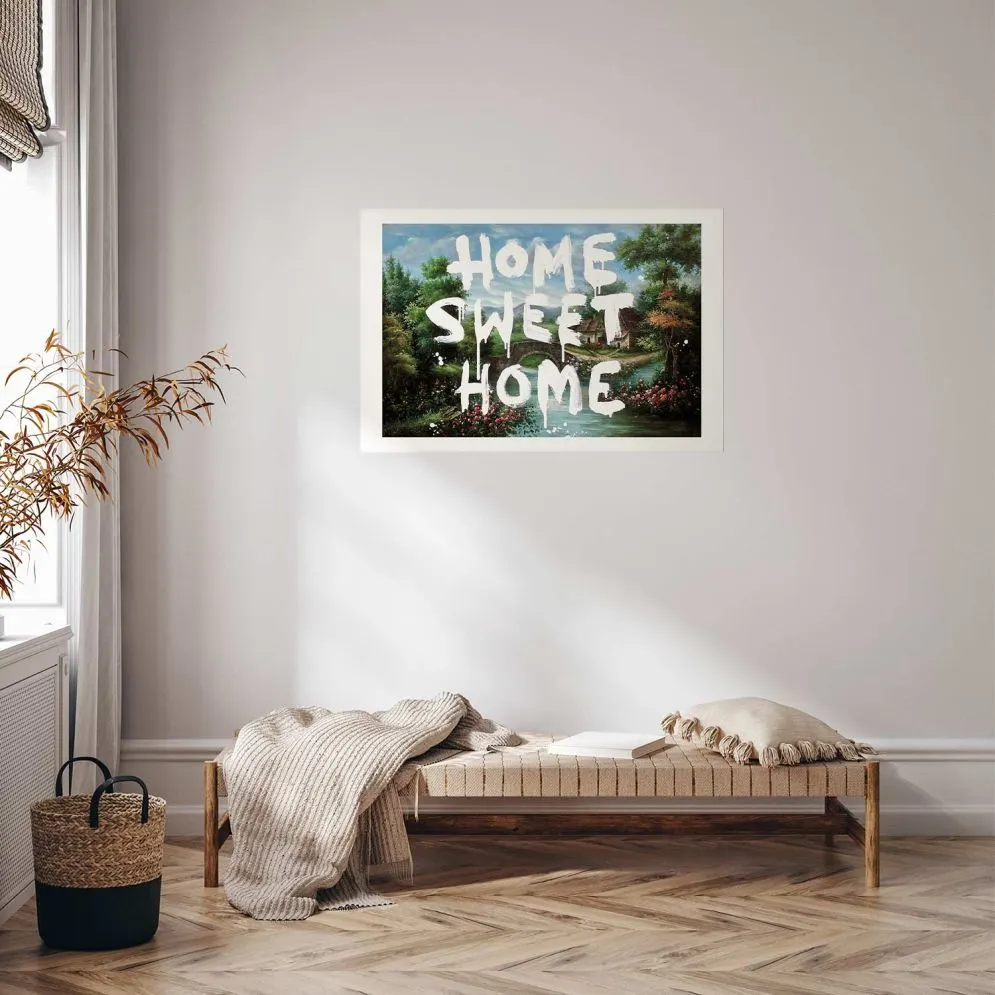 Plakat Wymarzony dom 30x21 cm bez ramy z marginesem | MIRAT.