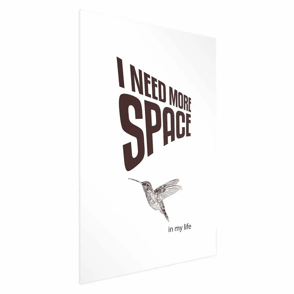 Plakat More Space 29,7x42 cm bez ramy z marginesem | MIRAT.