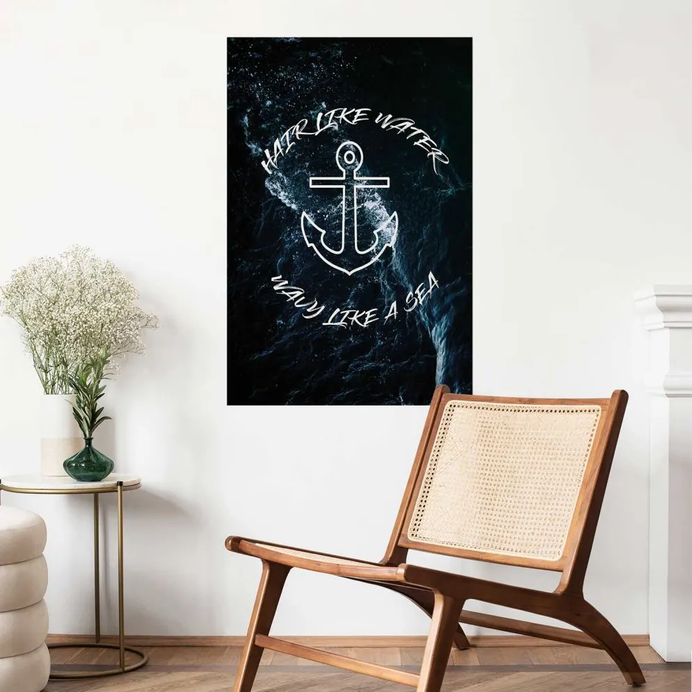 Plakat Like Water 21x30 cm bez ramy bez marginesu | MIRAT.