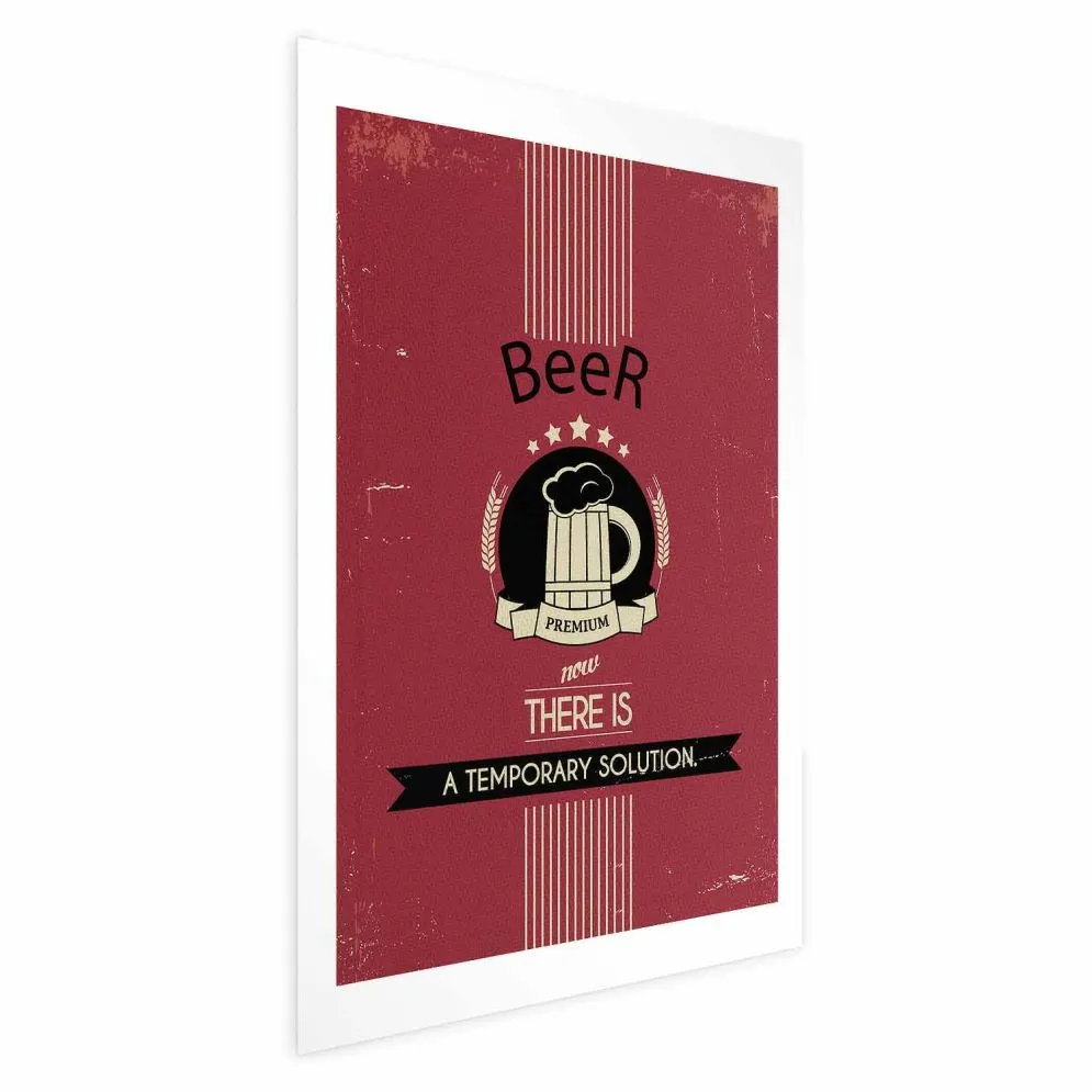 Plakat Premium Beer 21x30 cm bez ramy bez marginesu | MIRAT.