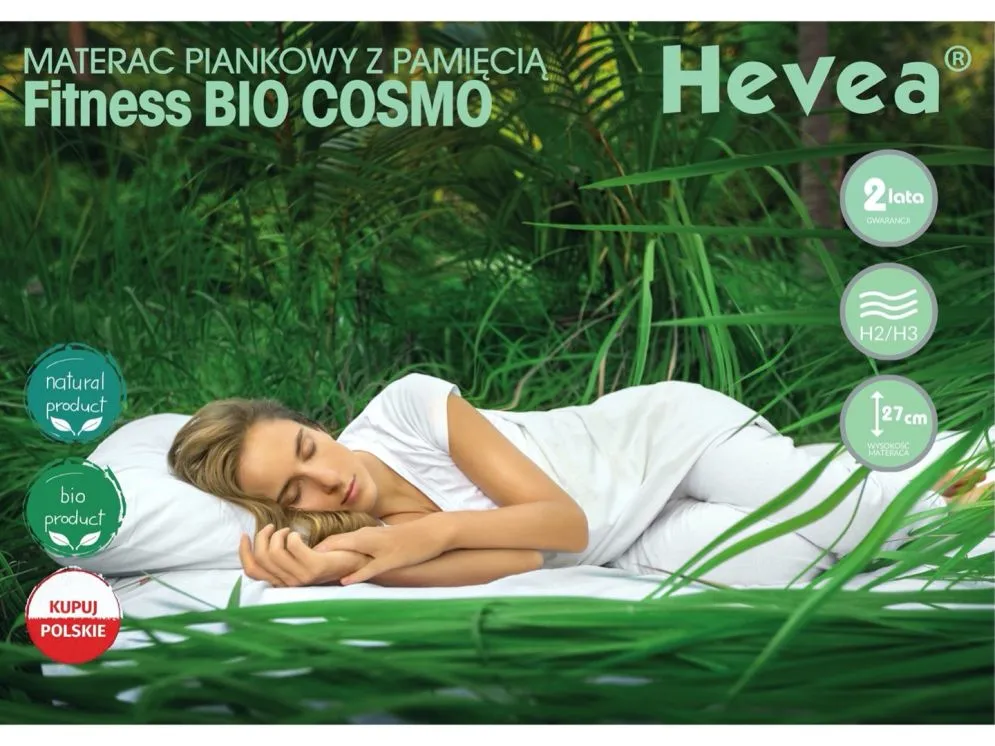 Materac piankowy FITNESS COSMO 90x200 antyalergiczny | MIRAT.
