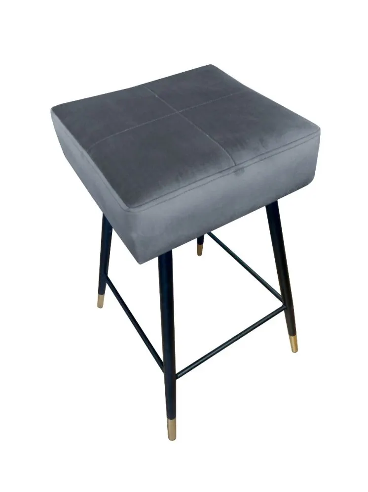 Hoker OLIMP BL VELVET GOLD ciemno szary kuchenny | MIRAT. w stylu GLAMOUR kolekcja