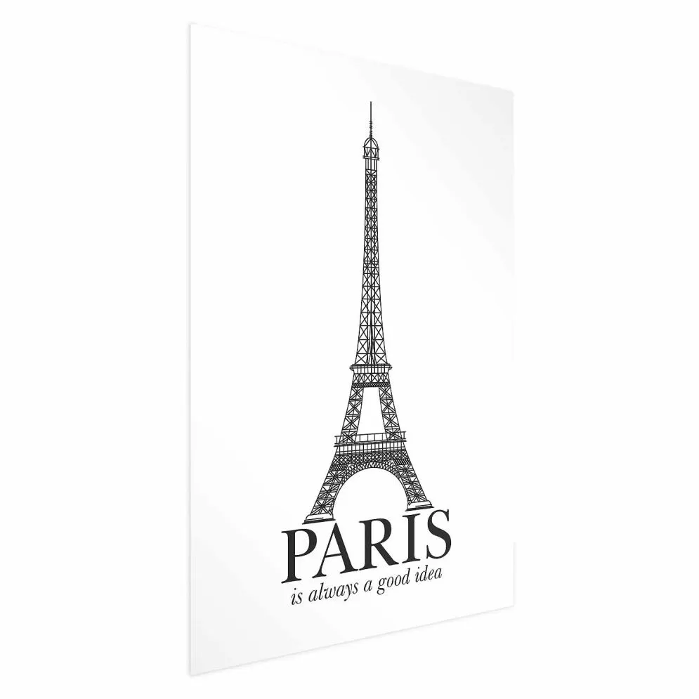 Plakat Paris 29,7x42 cm bez ramy bez marginesu | MIRAT.