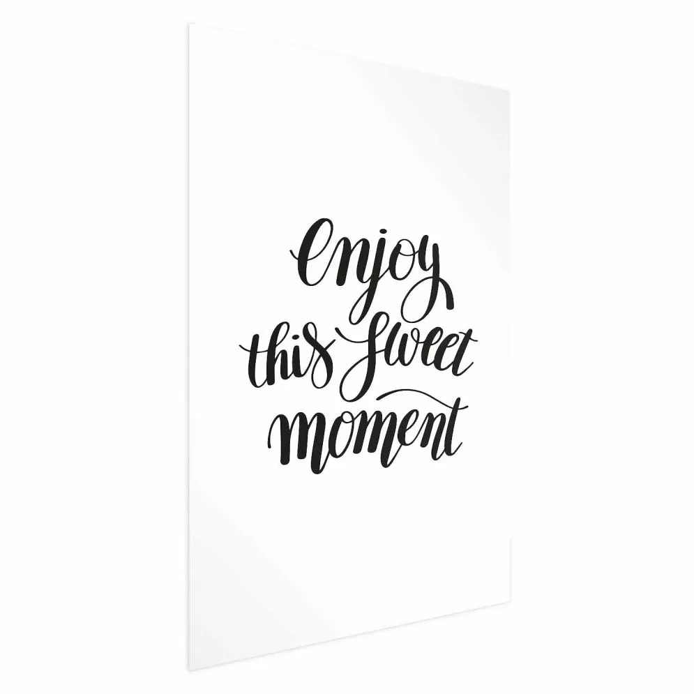 Plakat Enjoy 21x30 cm bez ramy z marginesem | MIRAT.