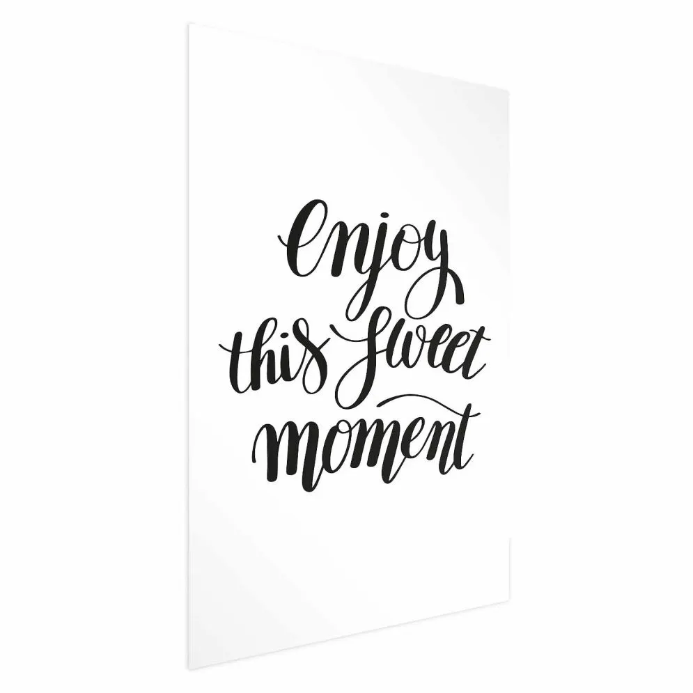 Plakat Enjoy 29,7x42 cm bez ramy bez marginesu | MIRAT.