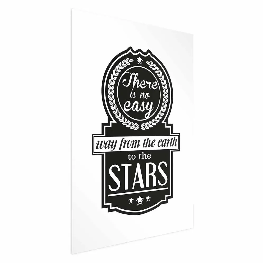 Plakat Big lesson 29,7x42 cm bez ramy z marginesem | MIRAT.