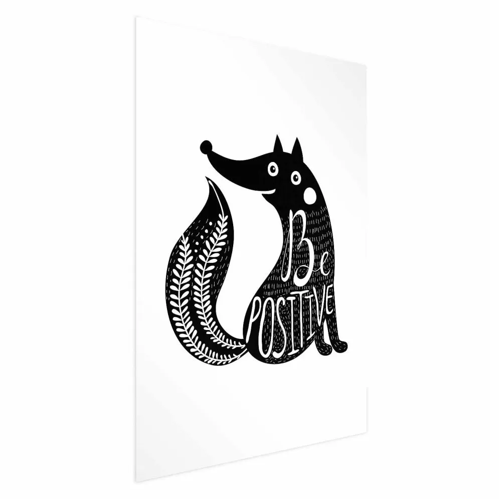 Plakat Białe linie 60x90 cm bez ramy bez marginesu | MIRAT.