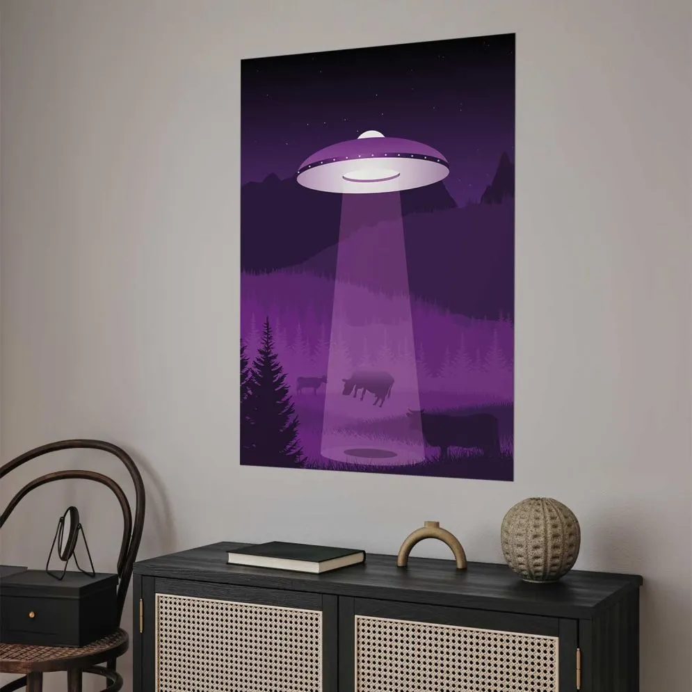 Plakat Ufo 60x90 cm bez ramy bez marginesu | MIRAT.
