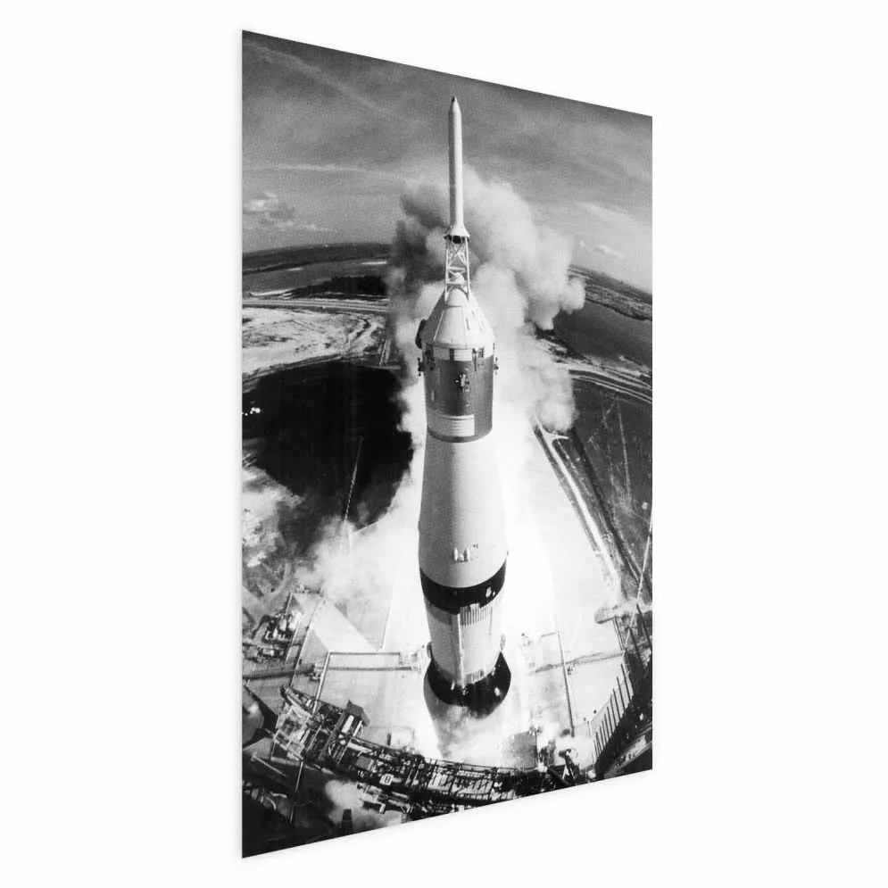 Plakat Kosmiczna prędkość 21x30 cm bez ramy z marginesem | MIRAT.