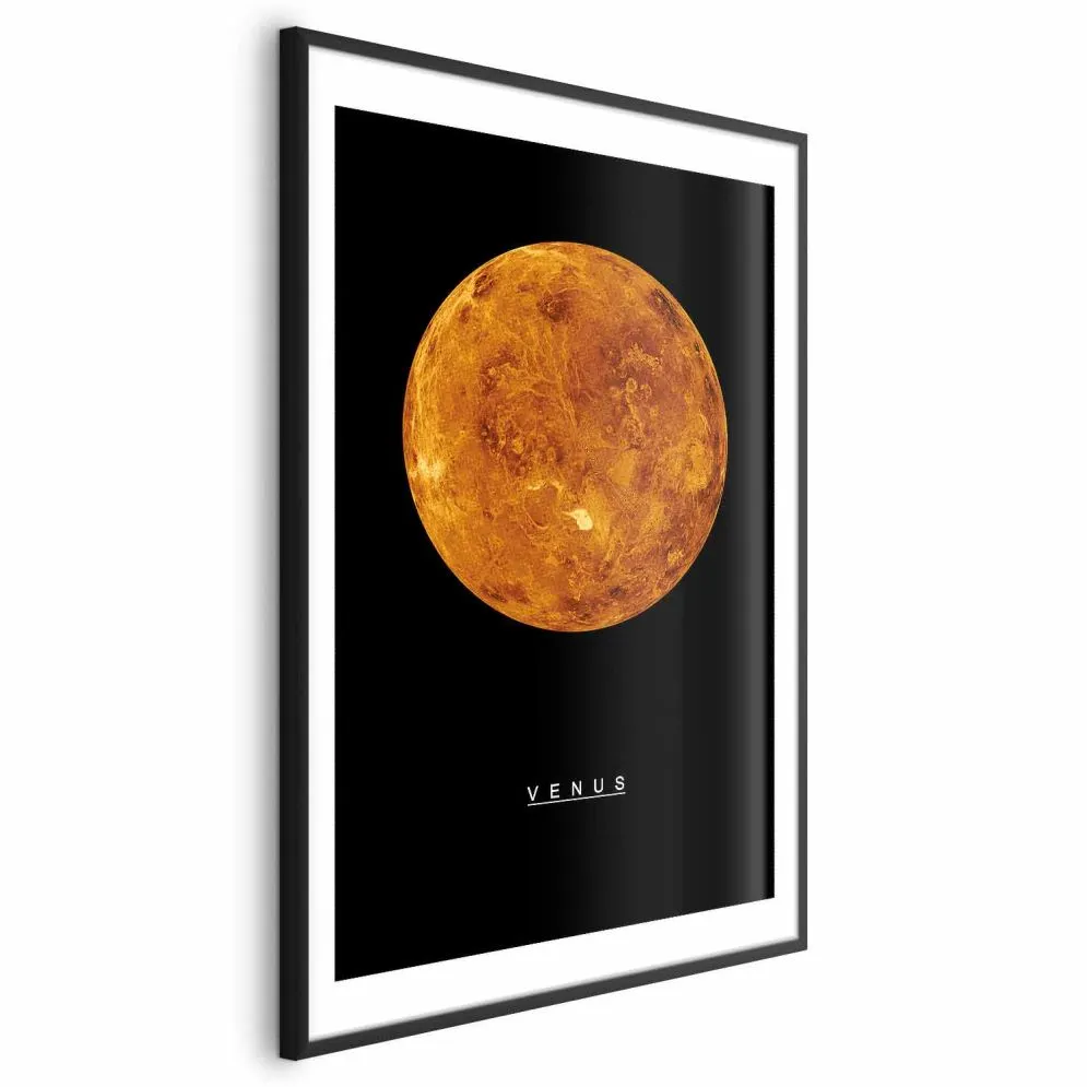 Plakat Wenus 40x60 cm z ramą czarną z marginesem | MIRAT.
