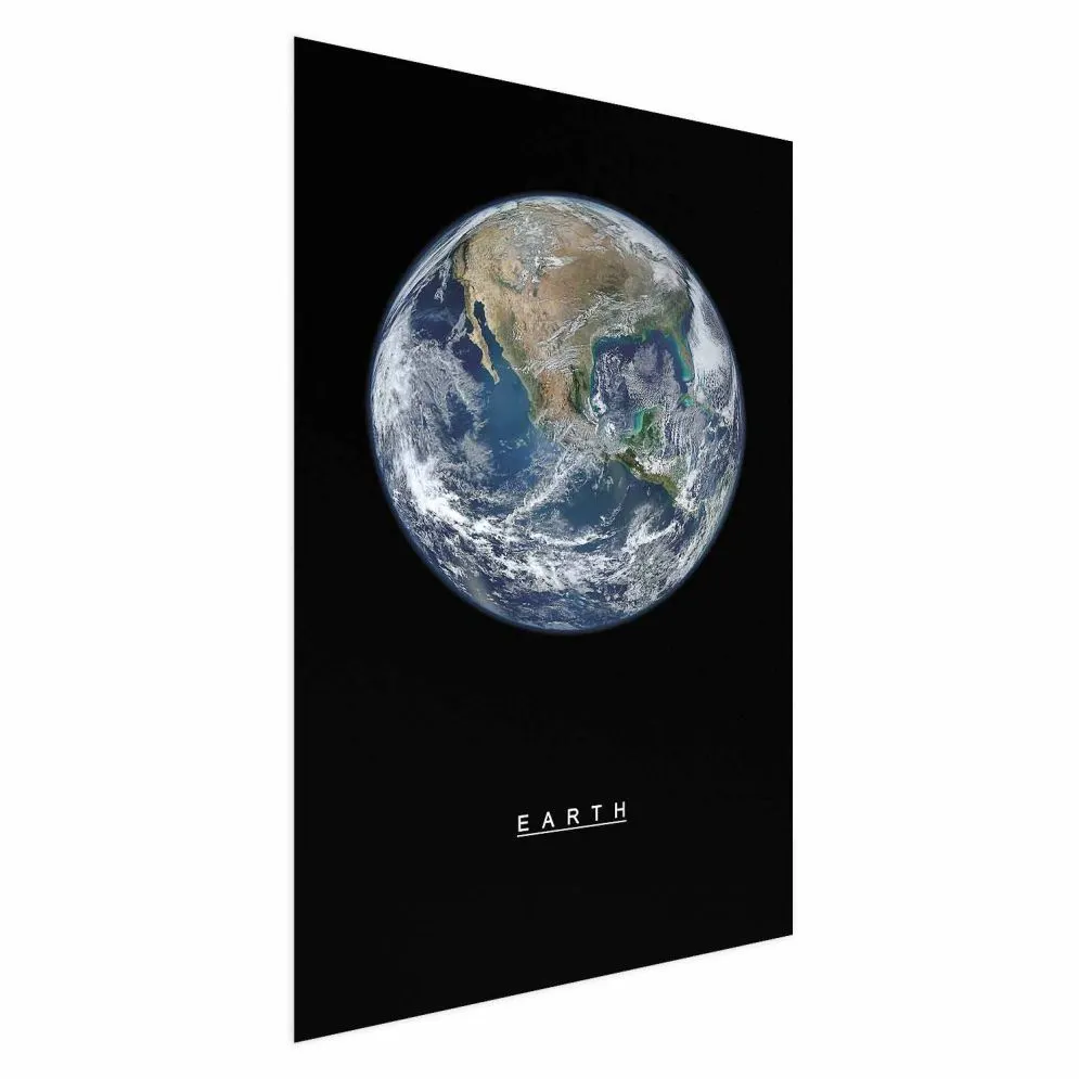 Plakat Ziemia 29,7x42 cm bez ramy bez marginesu | MIRAT.