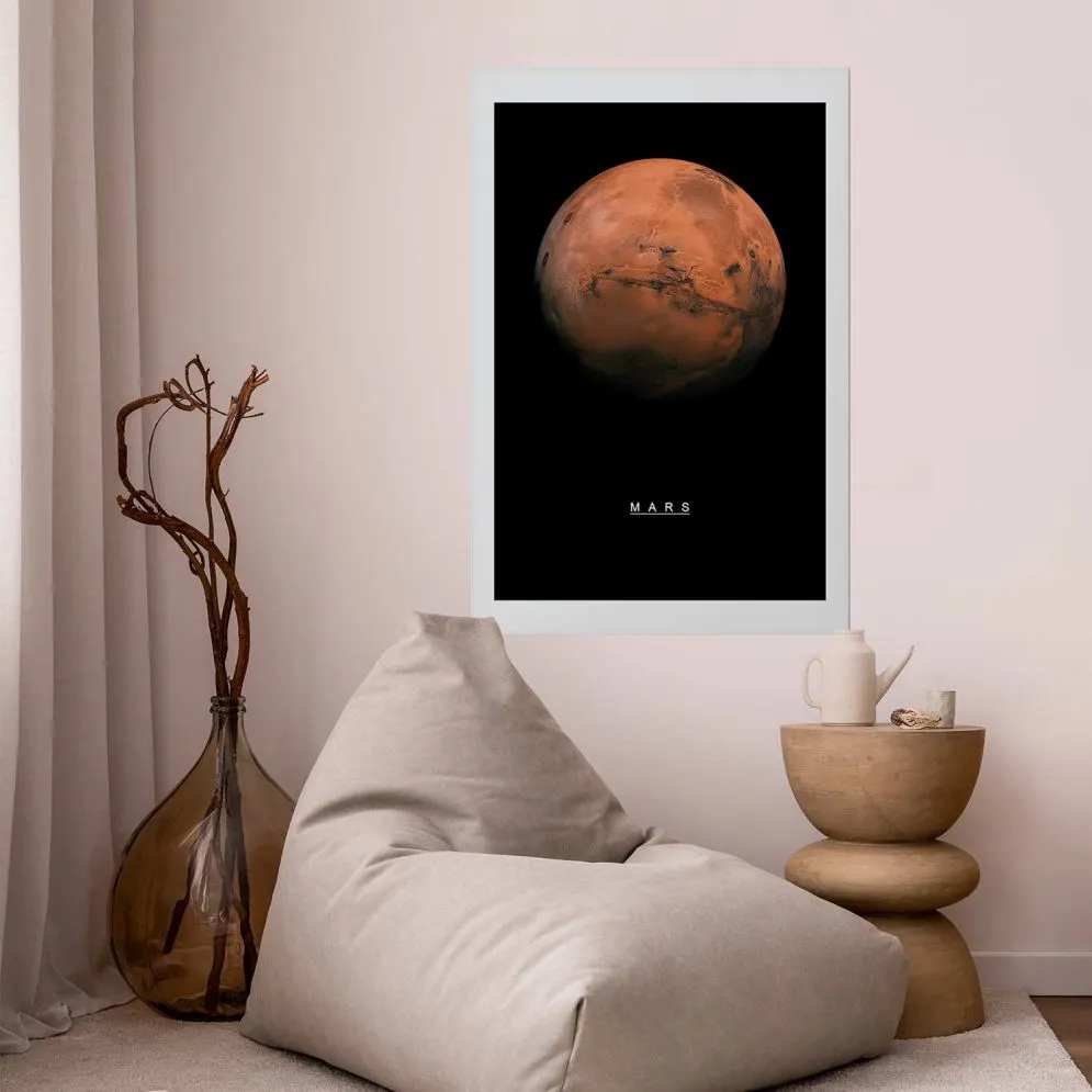 Plakat Mars 29,7x42 cm bez ramy z marginesem | MIRAT.