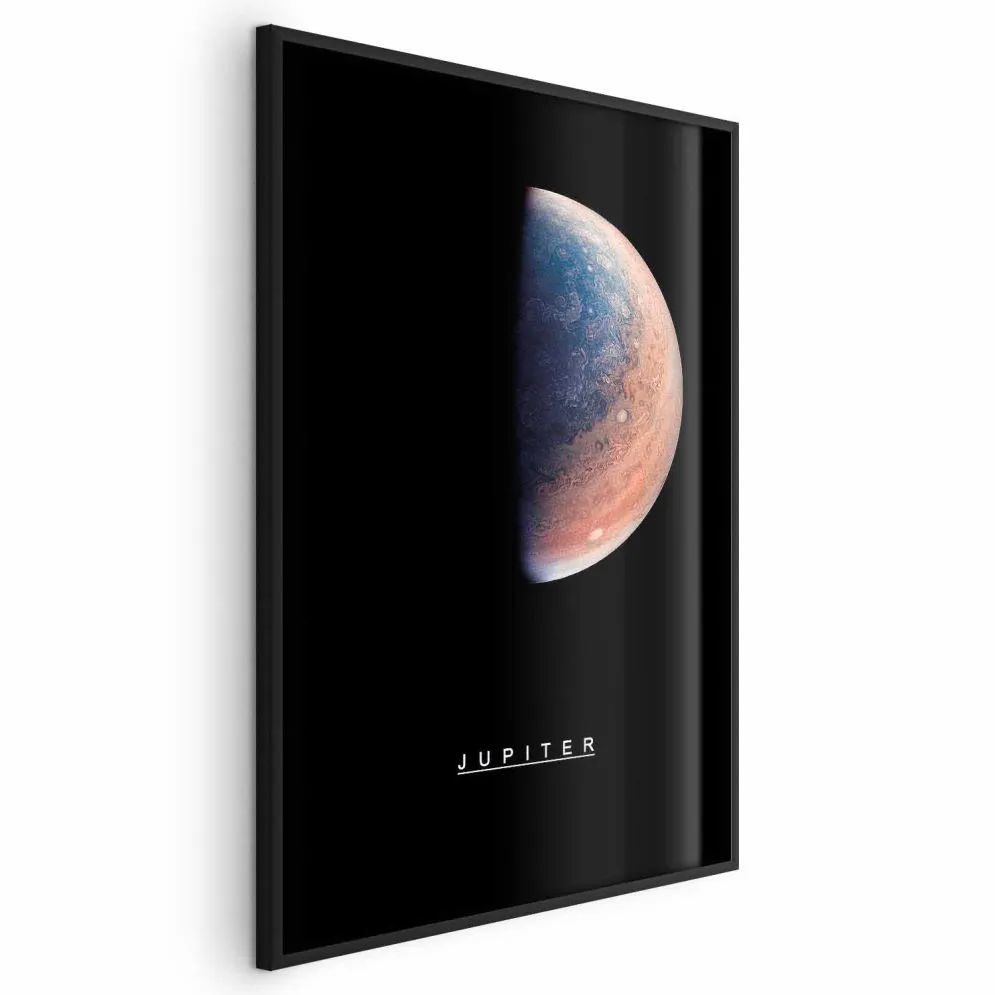 Plakat Jowisz 29,7x42 cm z ramą czarną bez marginesu | MIRAT.