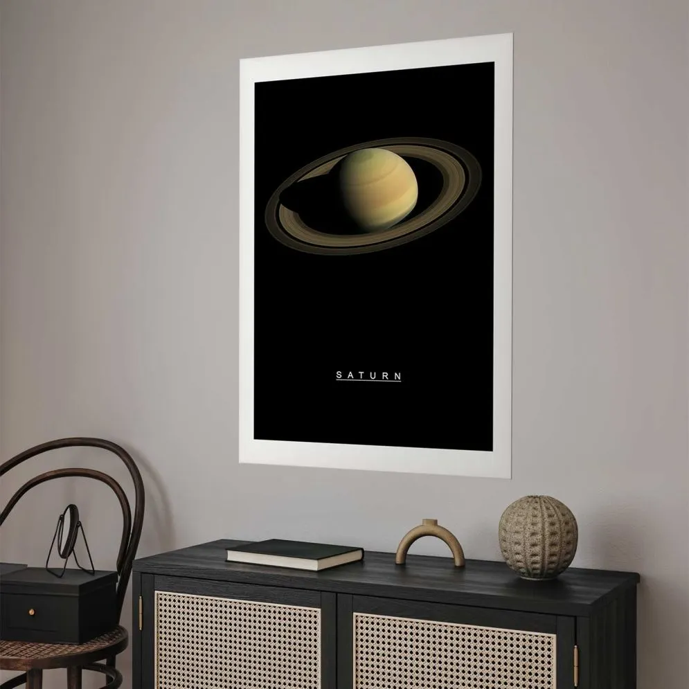 Plakat Saturn 29,7x42 cm bez ramy z marginesem | MIRAT.
