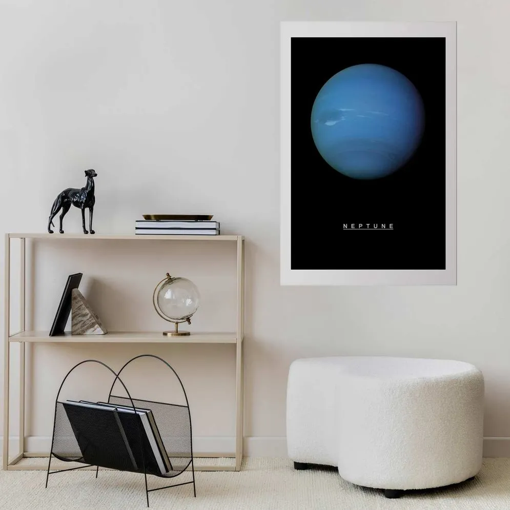 Plakat Neptun 21x30 cm bez ramy z marginesem | MIRAT.