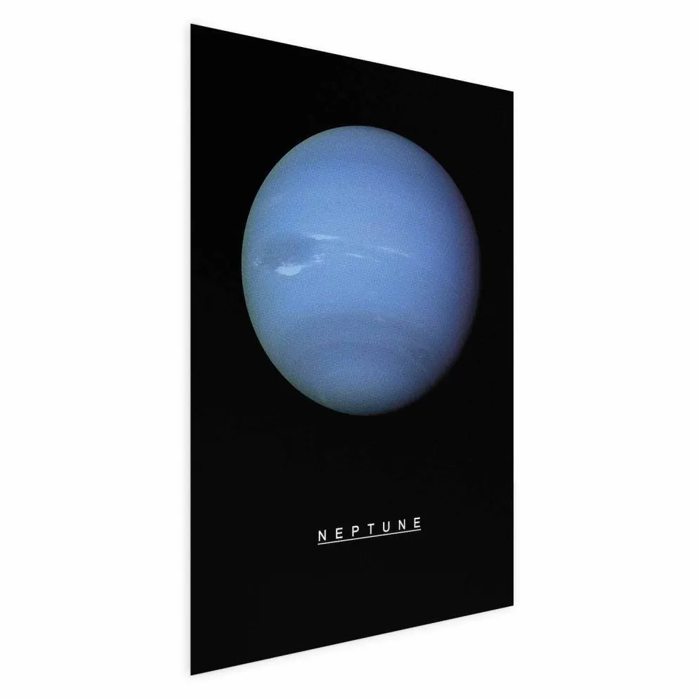 Plakat Neptun 21x30 cm bez ramy z marginesem | MIRAT.
