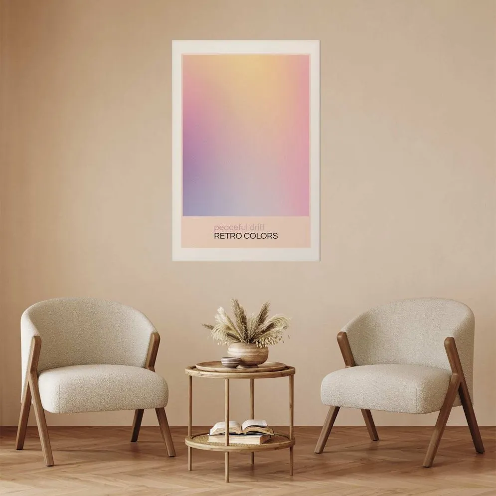 Plakat Peaceful Drift 40x60 cm bez ramy z marginesem | MIRAT.