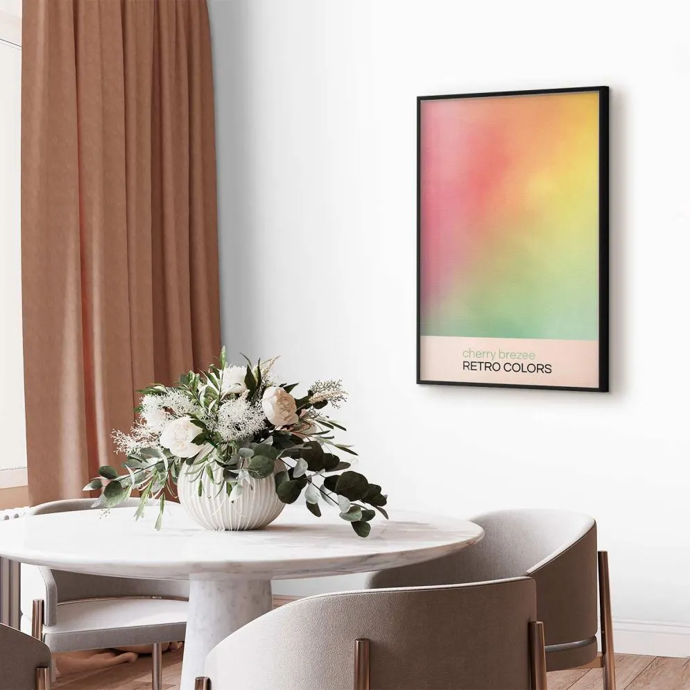 Plakat Cherry Brezee 40x60 cm z ramą czarną bez marginesu | MIRAT.