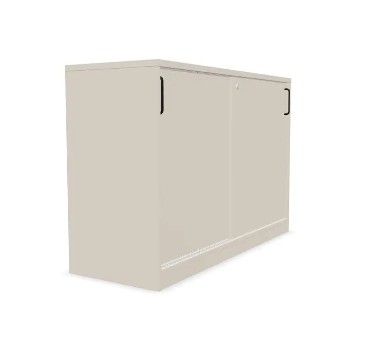 Szafka biurowa przesuwna EASY SPACE CABINET S 1.5-OH 120cm kaszmirowa zamykana I sklep meblowy MIRAT.