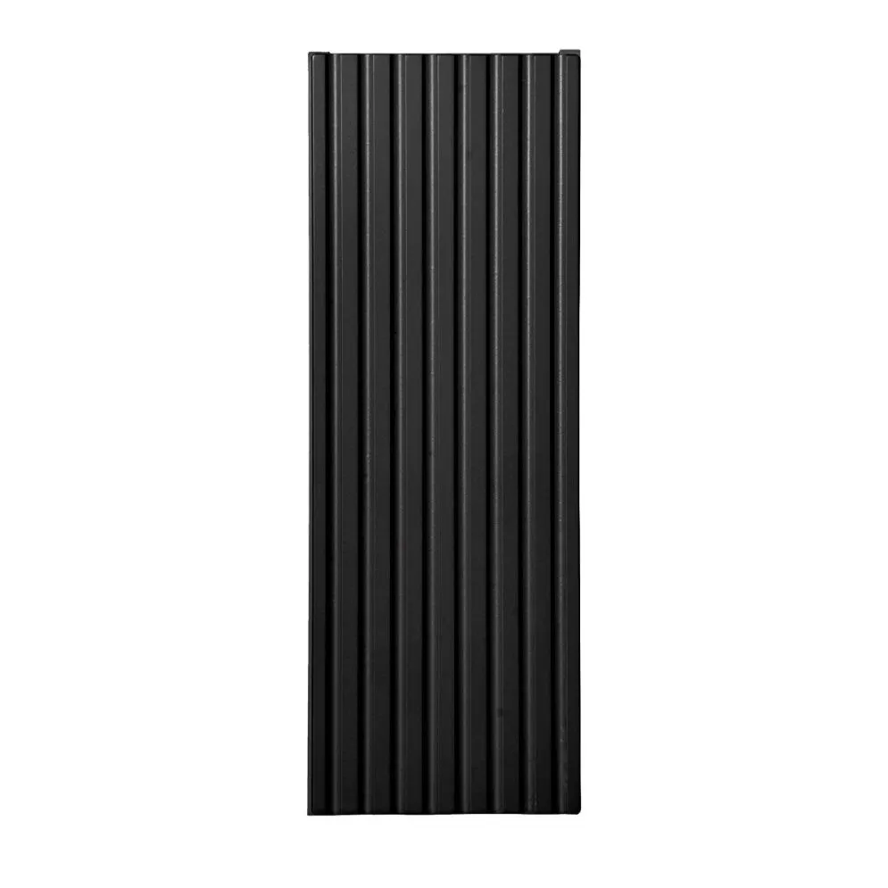 Szafka łazienkowa NOVA BLACK 83-20-1D 20cm czarna z półkami I sklep meblowy MIRAT. styl RYFLOWANY kolekcja NOVA
