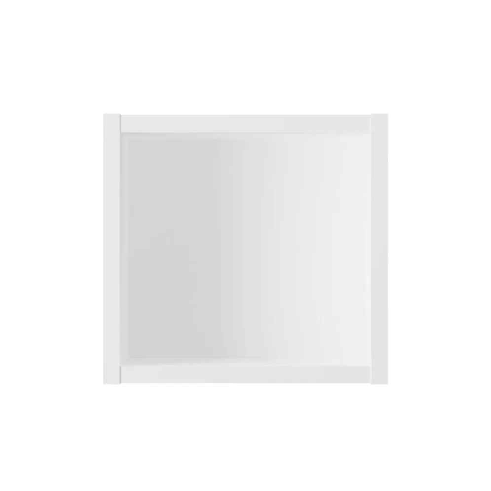 Półka wisząca NOVA WHITE 83-27-Q 27x25cm biała kwadratowa I sklep meblowy MIRAT. styl SKANDYNAWSKI kolekcja NOVA