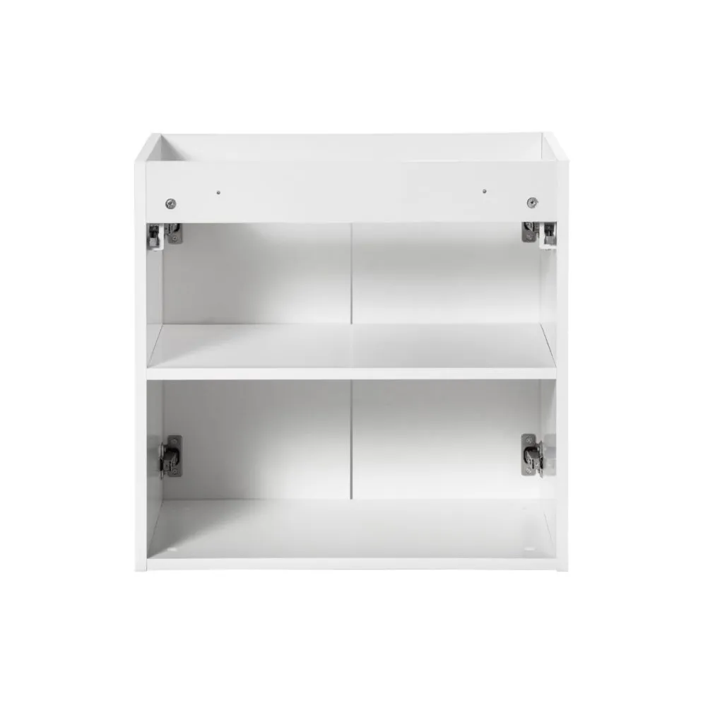 Szafka pod umywalkę NOVA WHITE 82-60-2D 60cm biała ryflowane fronty I sklep meblowy MIRAT. styl RYFLOWANY