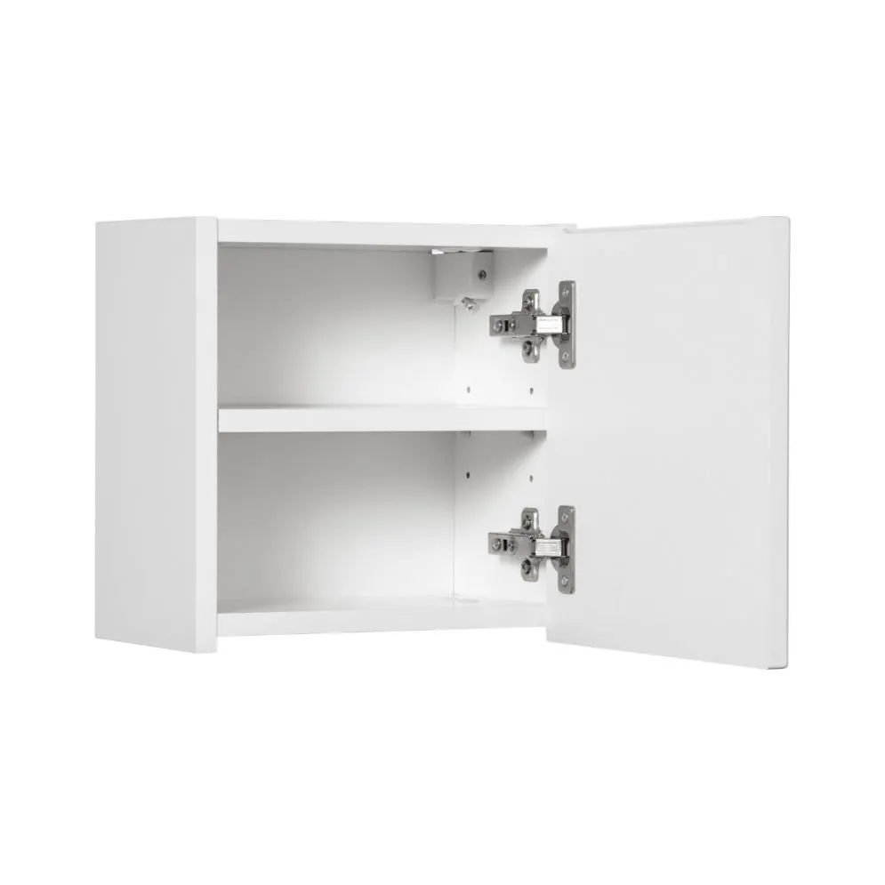Szafka łazienkowa NOVA WHITE 83-30-1DQ 30x30cm biała ryflowana I sklep meblowy MIRAT. styl RYFLOWANY