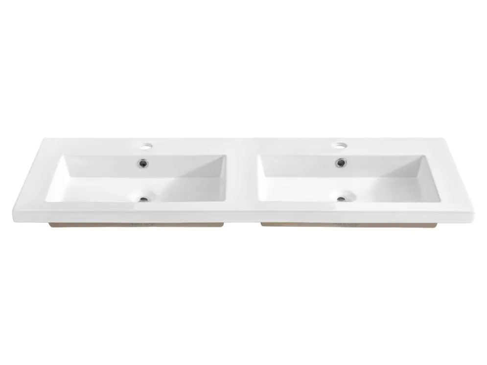 Szafka pod umywalkę CAPRI 120 cm czarna mat wisząca | MIRAT. w stylu kolekcja CAPRI