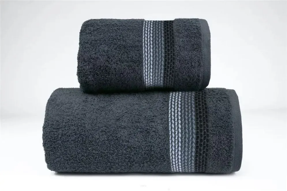Ręcznik Frotex Ombre 50x90 Popielaty 450 g/m2 Premium bardzo chłonny I sklep meblowy MIRAT.