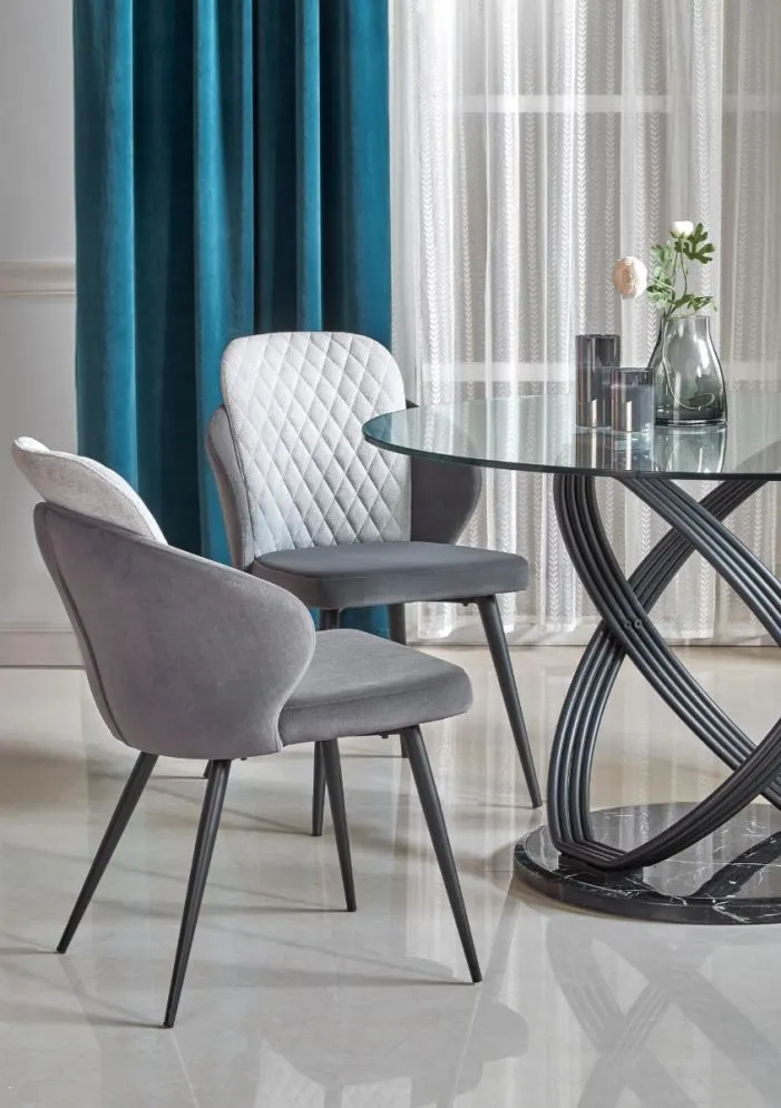 Stół OPTICO 122x122 szklany do salonu | MIRAT. w stylu kolekcja