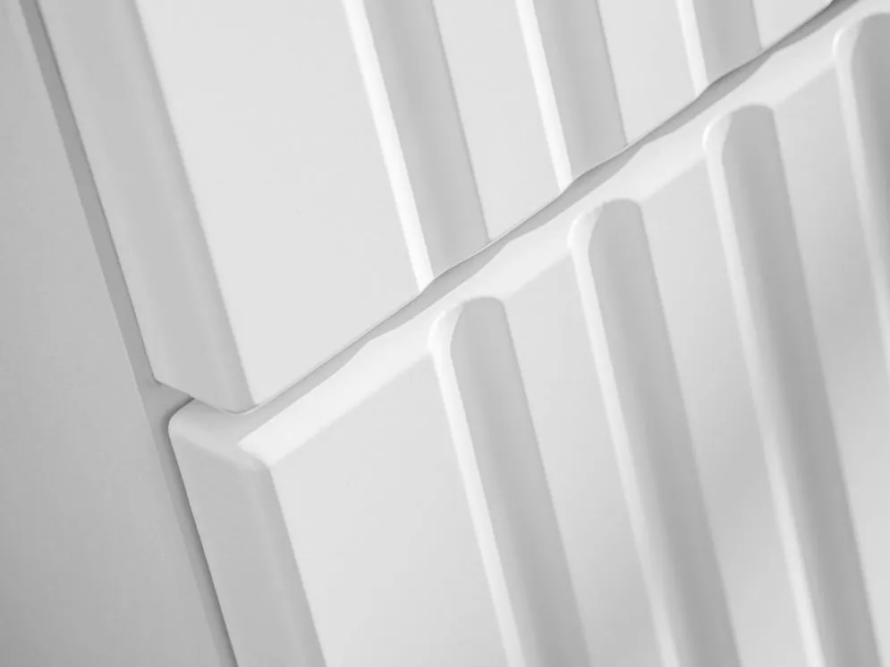 Szafka pod umywalkę ADEL WHITE 82 80cm biała z ryflowanymi frontami I sklep meblowy MIRAT. styl LOFT, RYFLOWANY, SKANDYNAWSKI