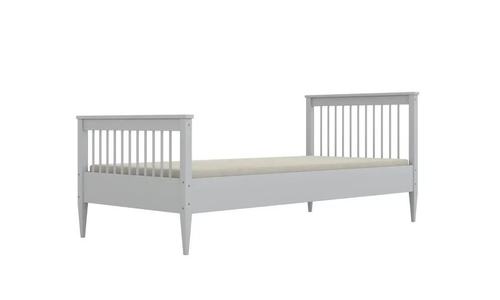 Białe łóżko dla dziecka z drewna sosnowego Mija 160x80 | MIRAT